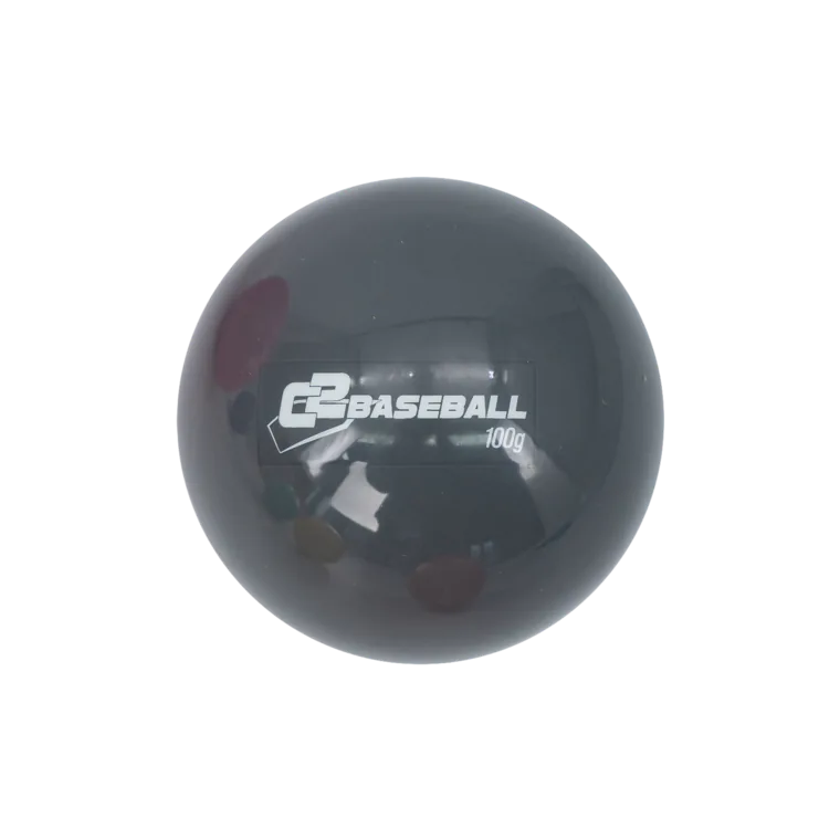 Gray 100 gram C2 Throwing Plyoball for overspeed training and arm speed