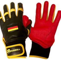 Batting Gloves Germany Black and Red