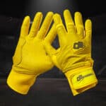 Batting Gloves C2Baseball Pro-3 Yellow