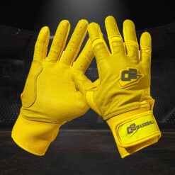 Batting Gloves C2Baseball Pro-3 Yellow