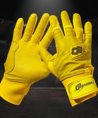 Batting Gloves C2Baseball Pro-3 Yellow
