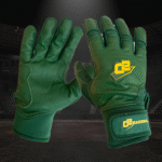 Pálkařské rukavice C2Baseball Pro-3 Dark Green