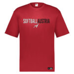 Softball Austria C2 TEE Perfromance Shirt Red